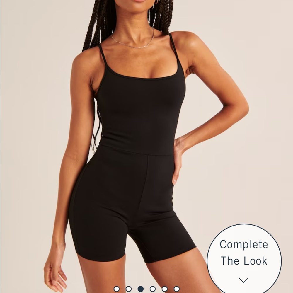 Abercrombie ponte unitard romper
